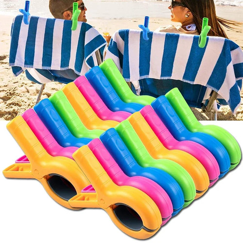8pcs towel clips clothes pool - towel,