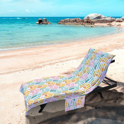 Colourful beach huts design - beach,
