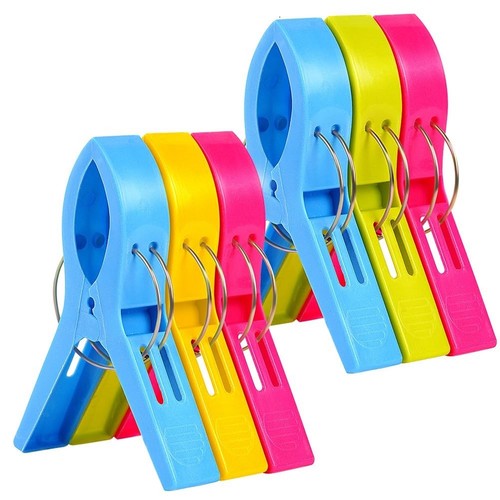 Beach towel clips - towel, 6