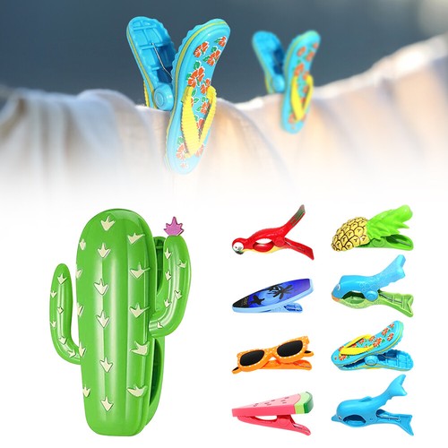 Beach towel clips plastic sun - clips,