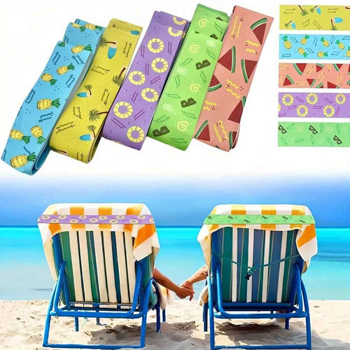 Sunbed strap towel fixed - 5x,