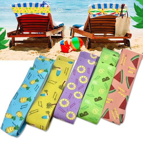 Sunbed strap towel bands - 5x,
