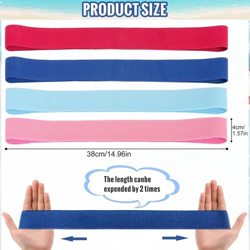 Sunbed strap towel - 4x,
