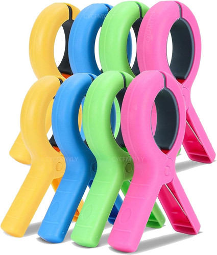 Pcs large beach towel clips - 8,