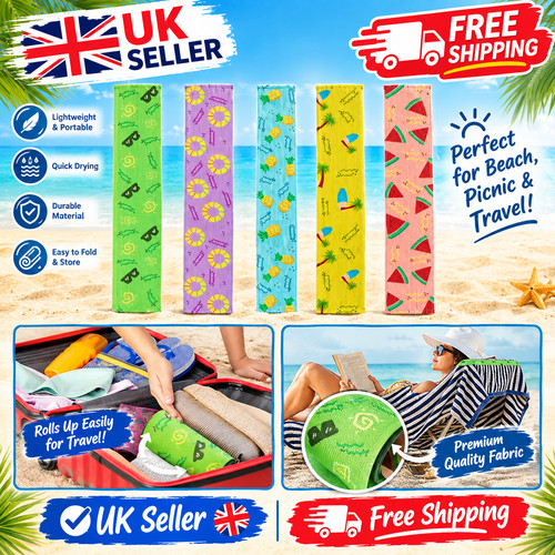 Sunbed strap towel - towel, fixed