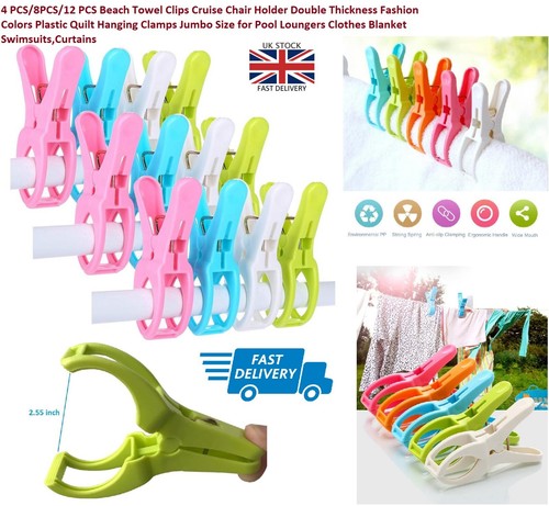 Beach towel clips - 4/8/12,