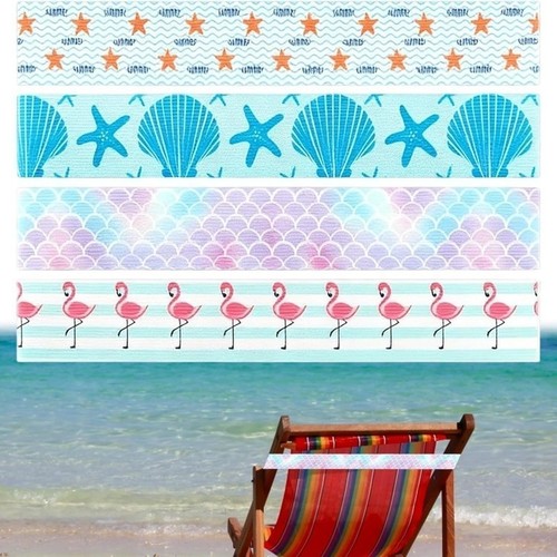 4pcs elastic beach towel - 4pcs, bands