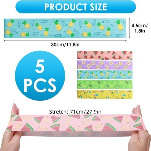 5pcs sunbed strap towel bands - 5pcs,