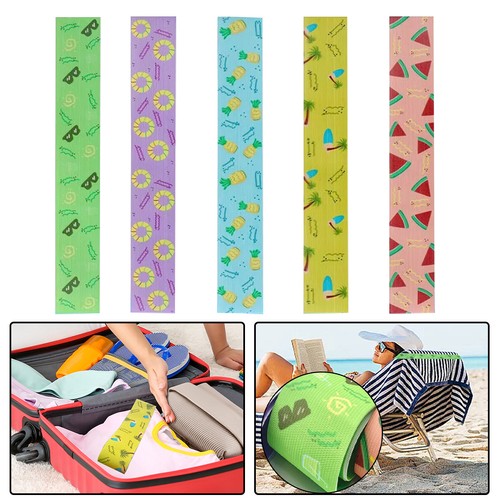 Sunbed strap towel bands - 5x,