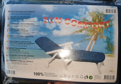 Cotton towelling cover for - , sun