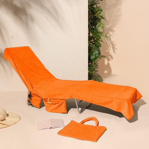 Sun lounger towels - sun, with