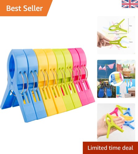 Large plastic towel - plastic, clips