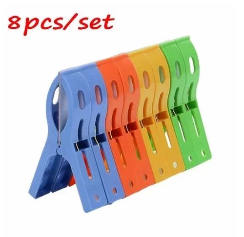 Beach towel clips pack sun - towel,