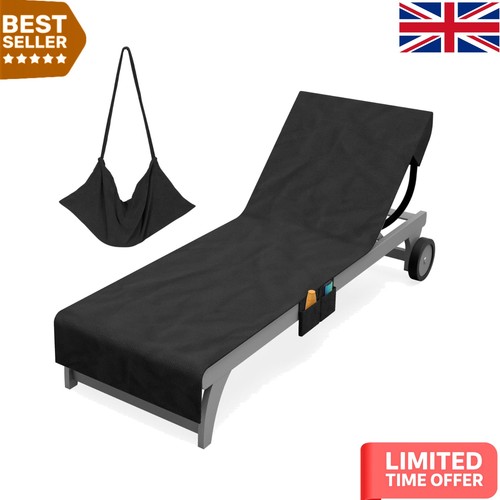 Luxury sun lounger beach towel - lounger,
