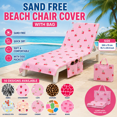 Beach chair cover sun lounger - beach,