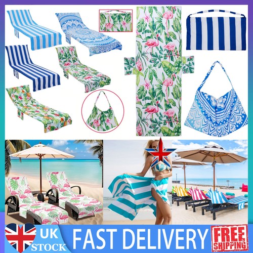 Sun lounger beach towel with - sun,